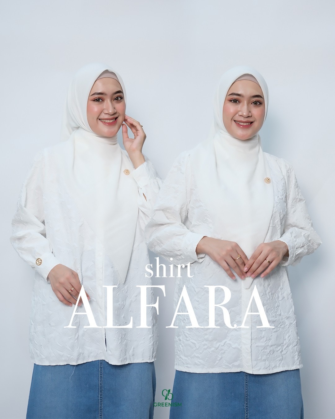 GREENISM - ALFARA SHIRT JAQUARD
