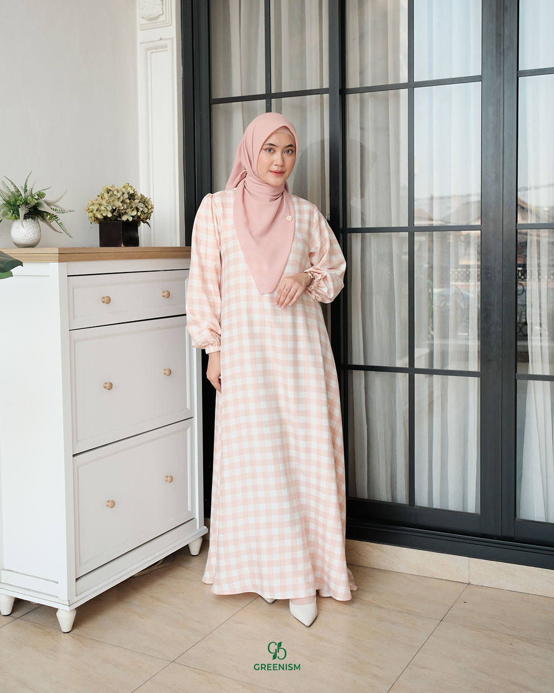 GREENISM - Mika Dress  | Busui friendly Gamis Daily
