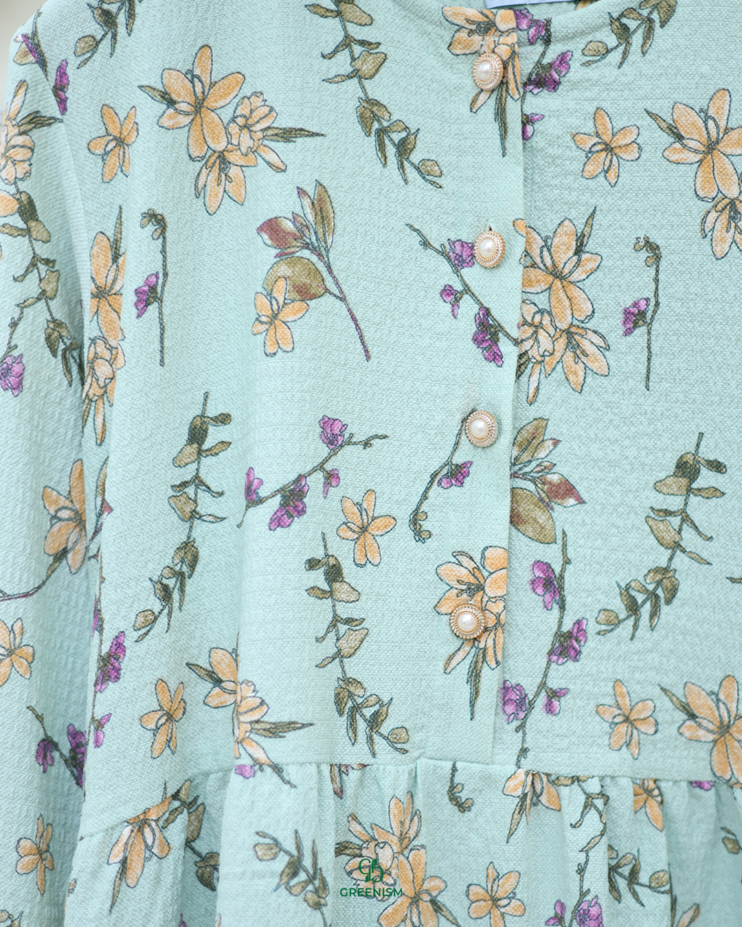 GREENISM - Zivara Dress Katun  | Busui friendly Gamis Daily