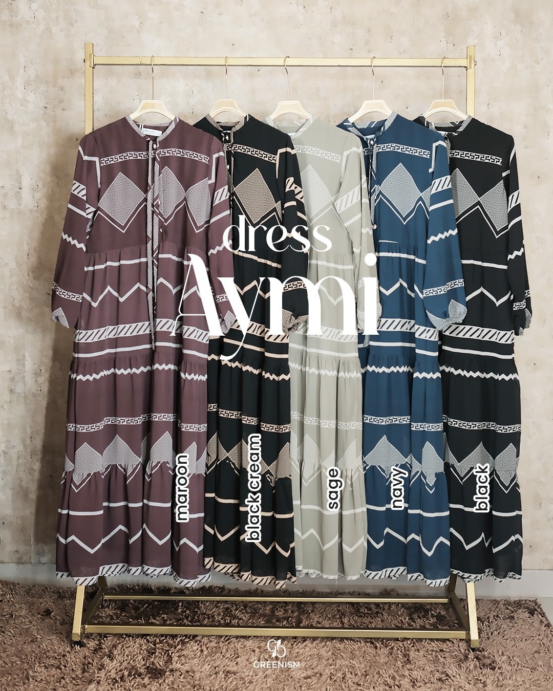 GREENISM - AYMI DRESS