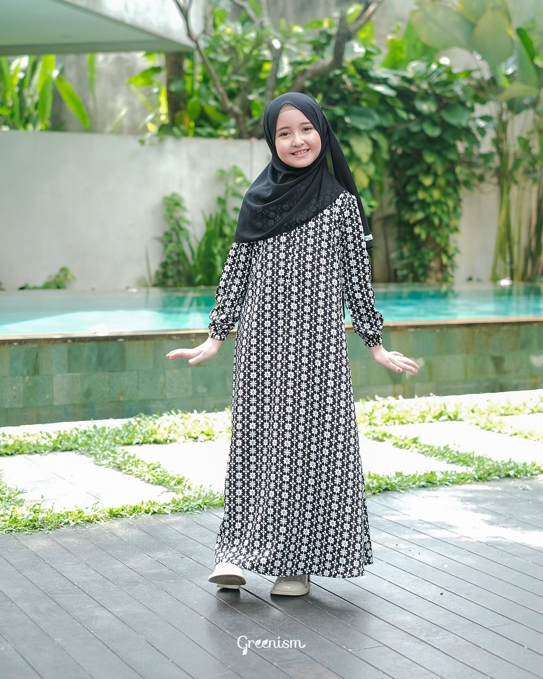 GREENISM - AYUDIA DRESS ANAK