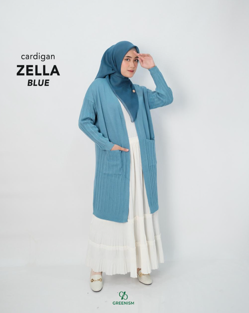 GREENISM - Zella Cardigan | Baju Atasan Wanita Terbaru 2026