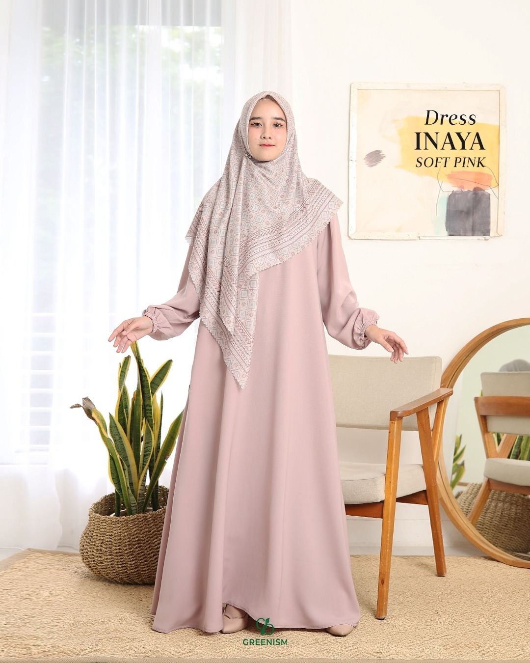 GREENISM - INAYA DRESS TWILL
