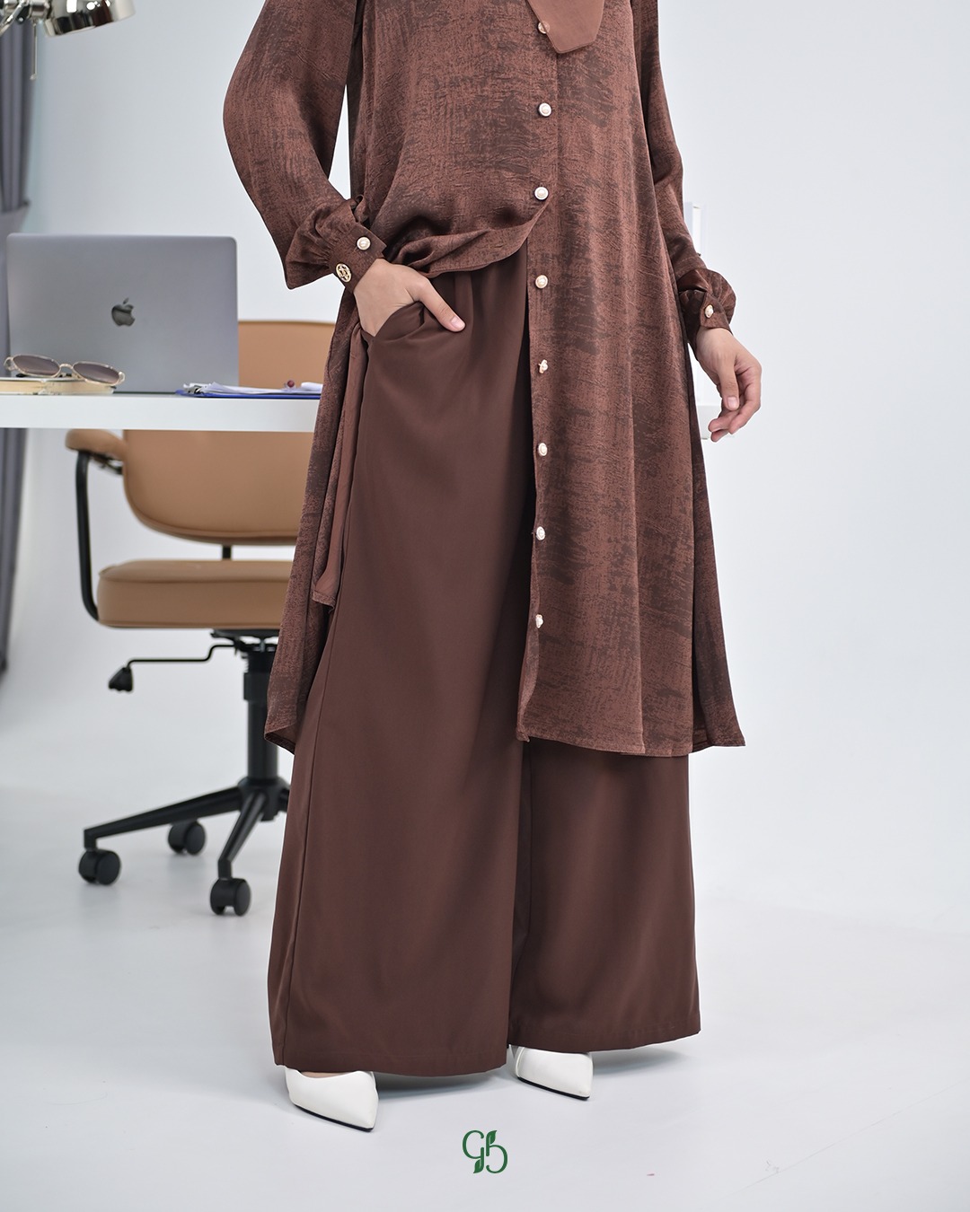 GREENISM - Elziva Oneset Marbela | Wudhu Friendly Gamis Daily
