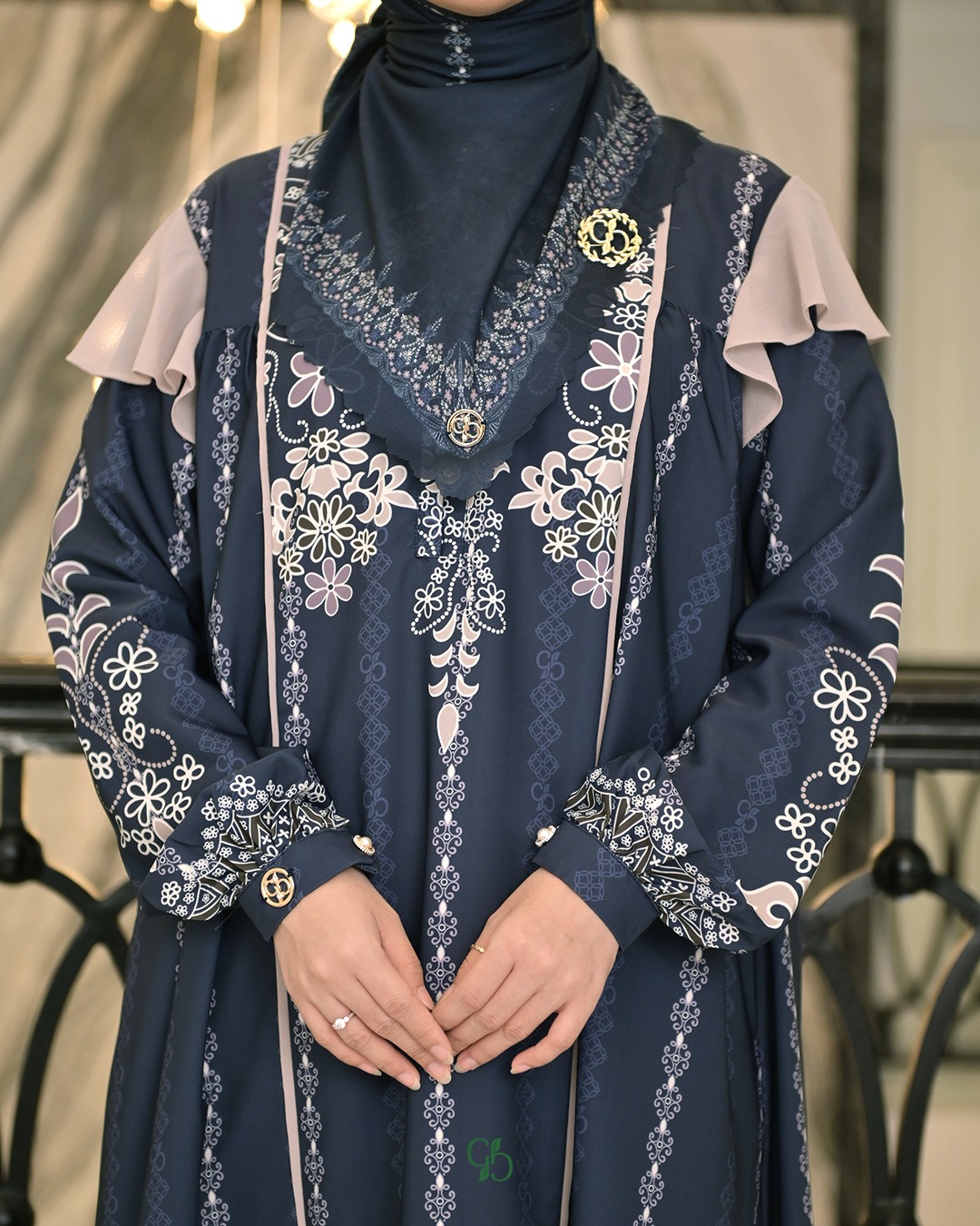GREENISM - (All Colours) Arasia Raya Dress Gamis Wanita | Baju Atasan Wanita Terbaru | Gamis Lebaran 2026 Model Gamis Terbaru