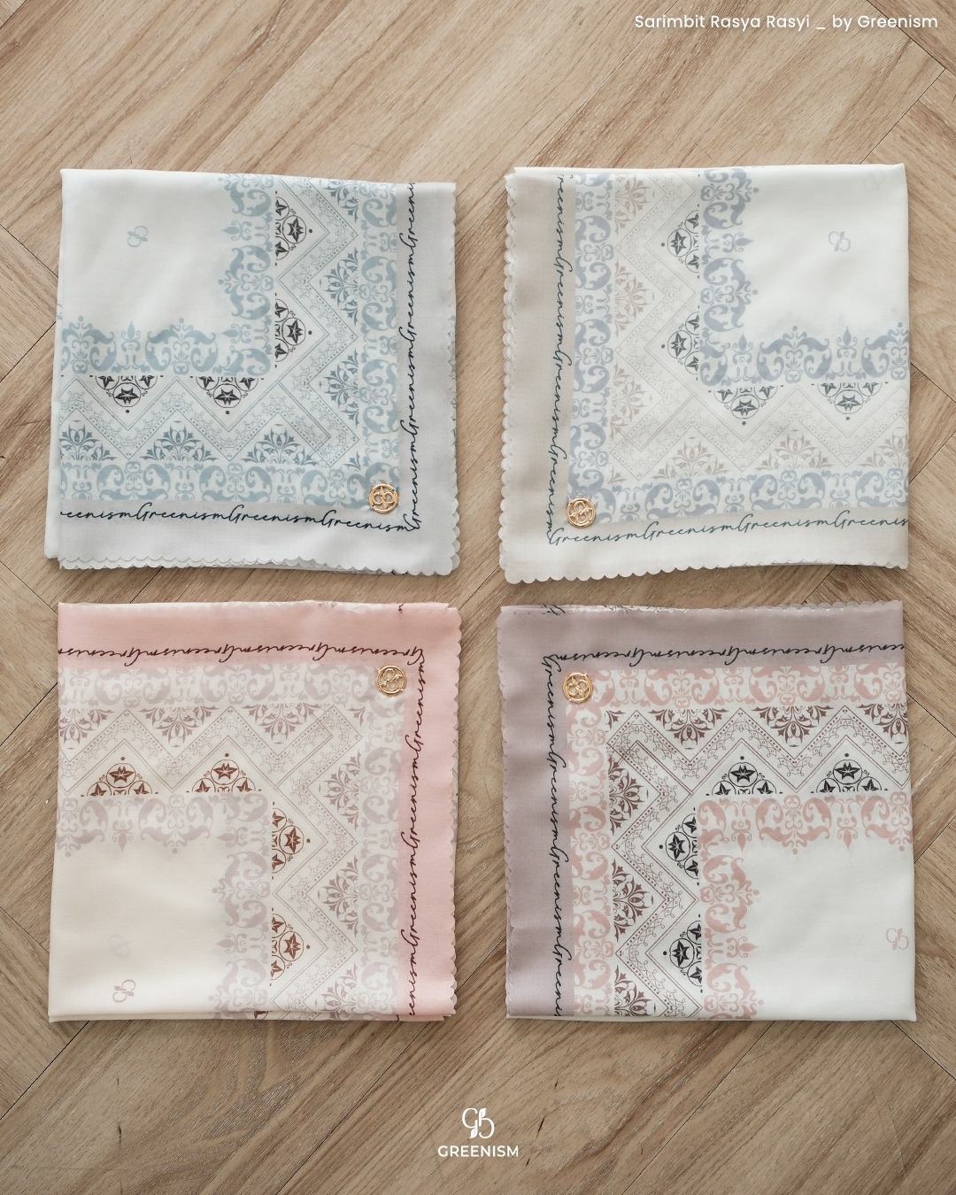 RASYI SCARF MOTIF DEWASA I READY STOCK