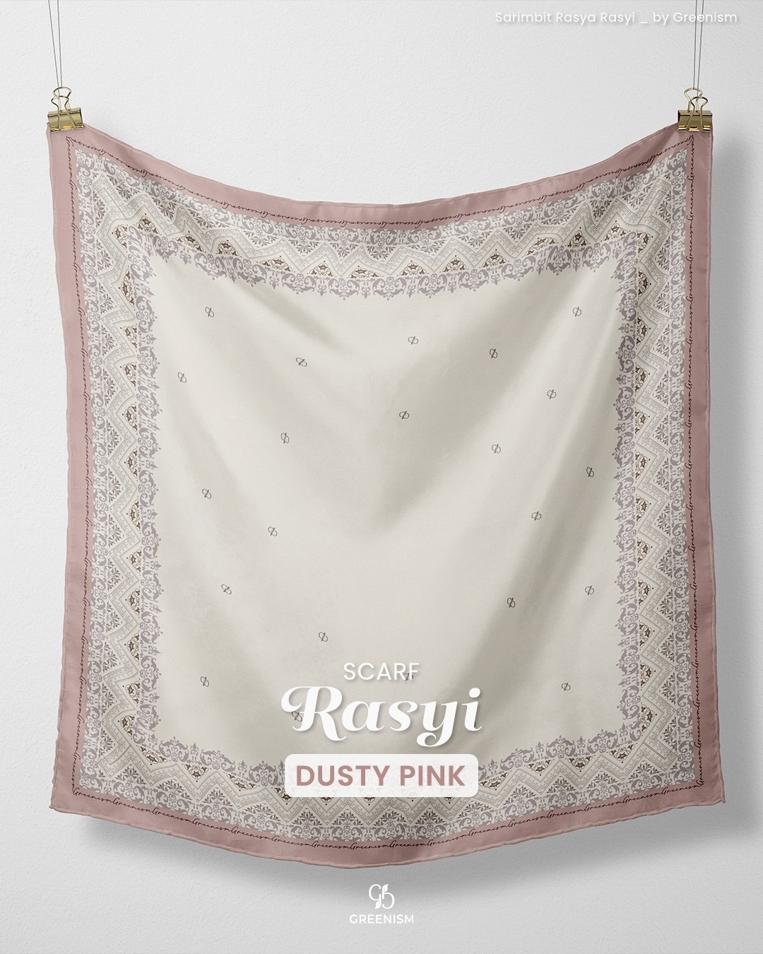 RASYI SCARF MOTIF DEWASA I READY STOCK
