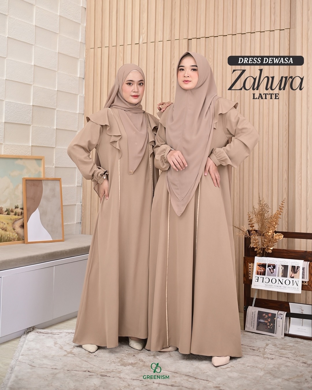 ZAHURA DRESS DEWASA I PRE ORDER