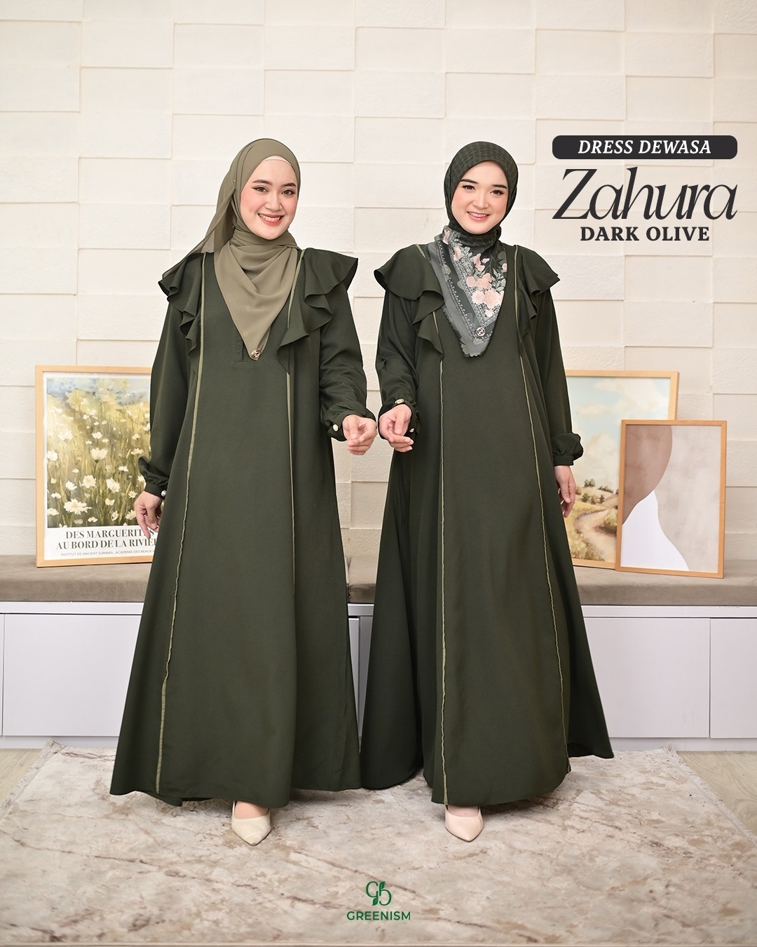 ZAHURA DRESS DEWASA I PRE ORDER