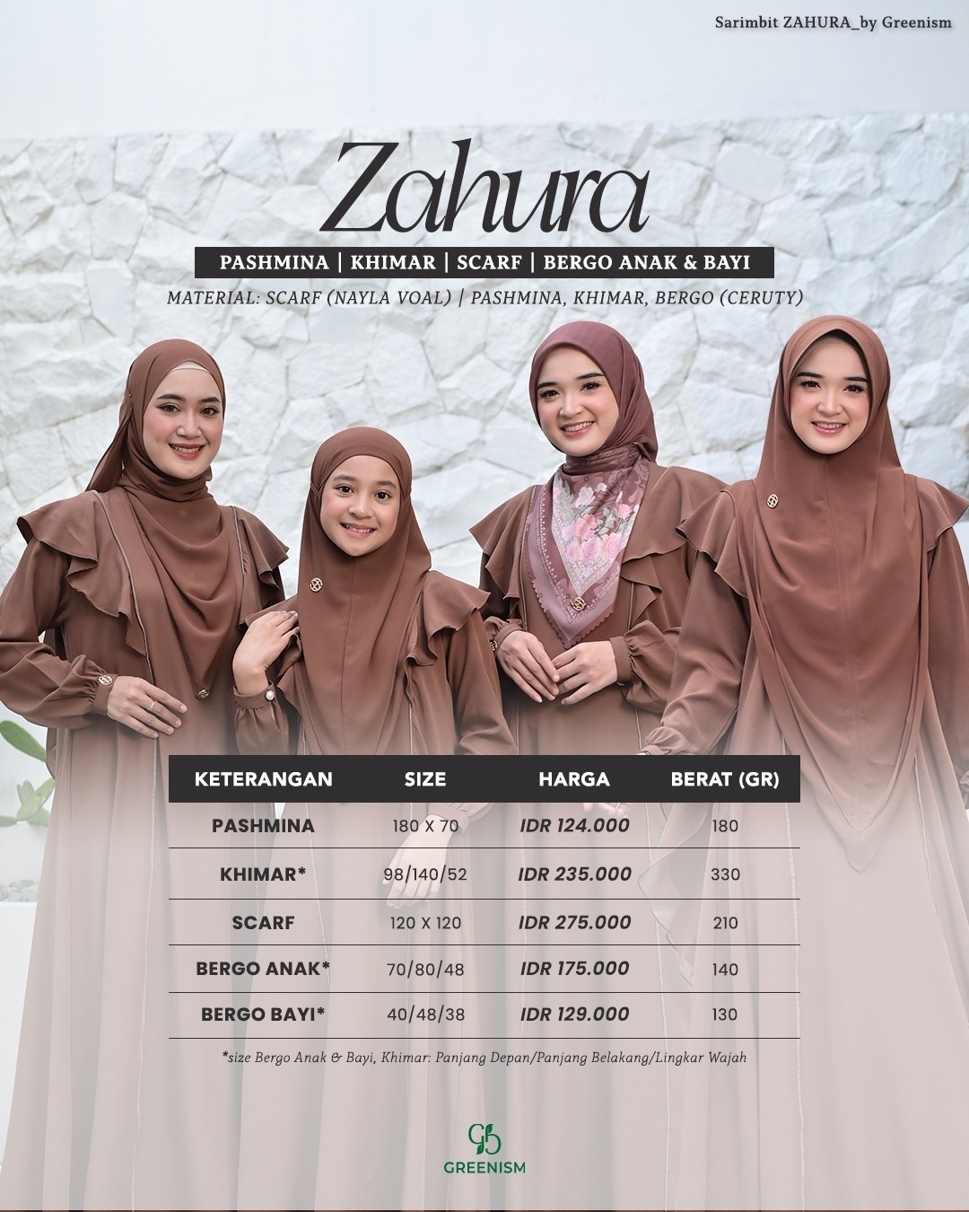 ZAHURA SCARF I PRE ORDER