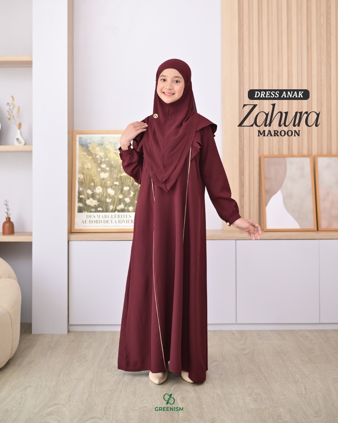ZAHURA DRESS ANAK I PRE ORDER