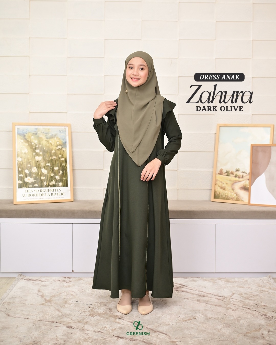 ZAHURA DRESS ANAK I PRE ORDER