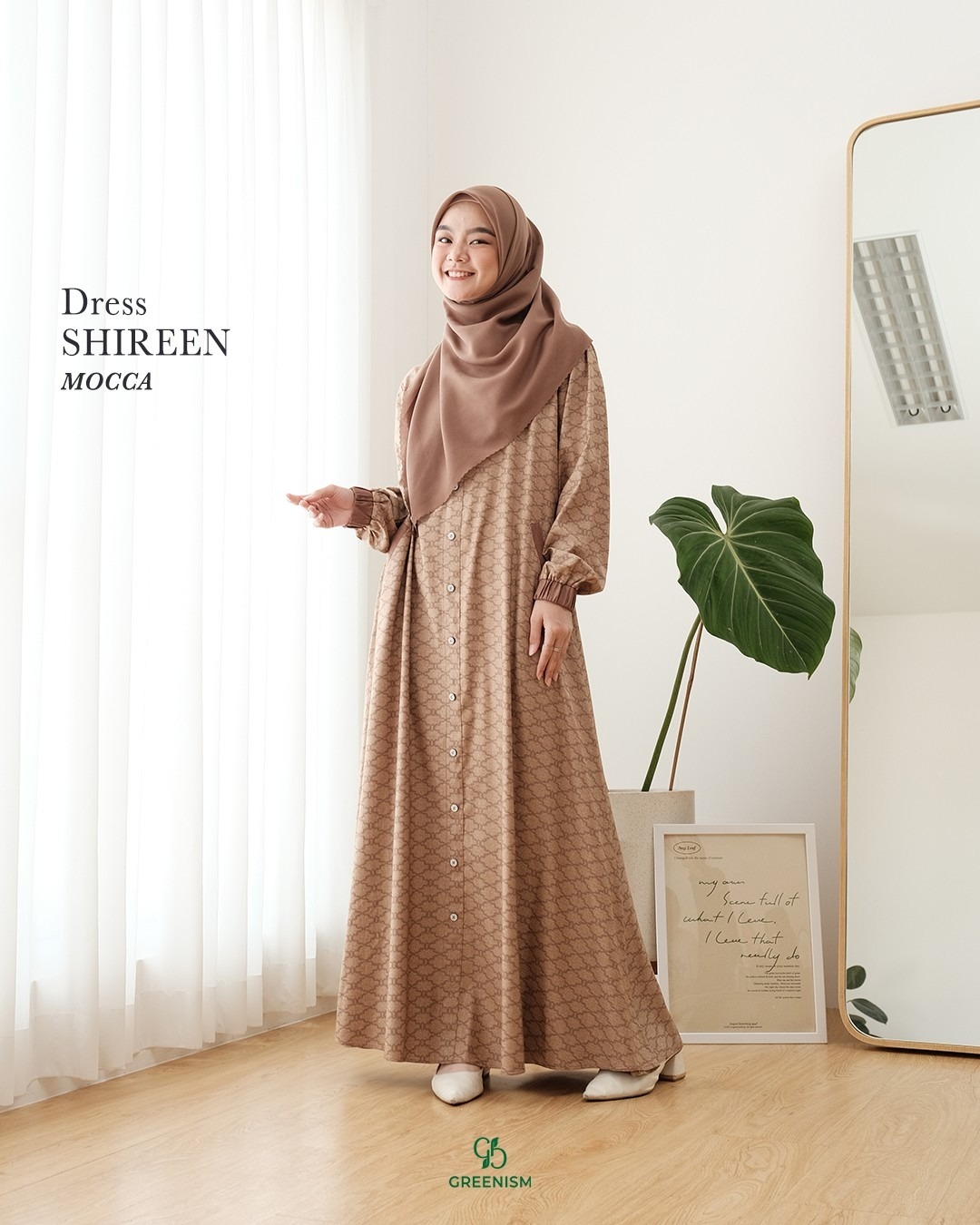 SHIREEN DRESS I READY STOCK