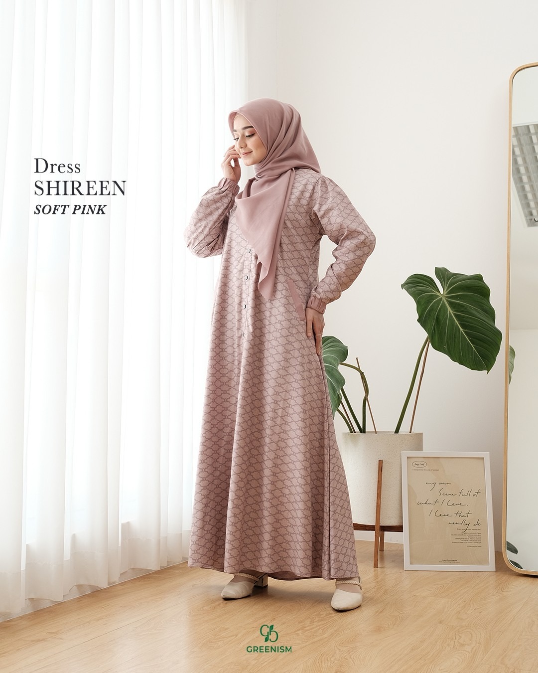SHIREEN DRESS I READY STOCK