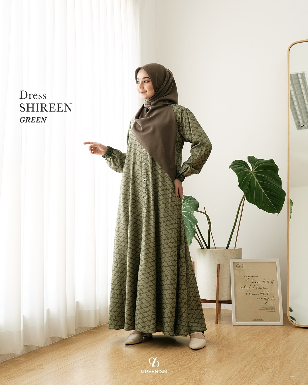 SHIREEN DRESS I READY STOCK