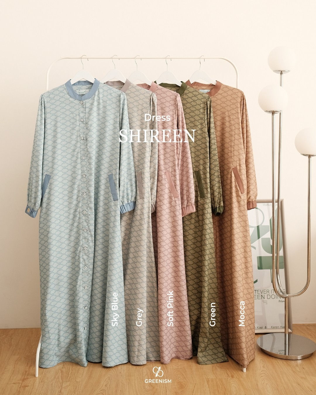 SHIREEN DRESS I READY STOCK
