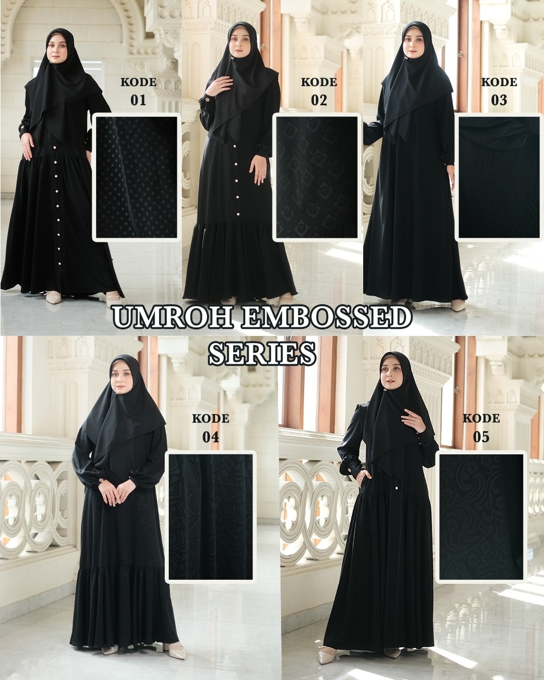 UMROH EMBOSSED SERIES DRESS