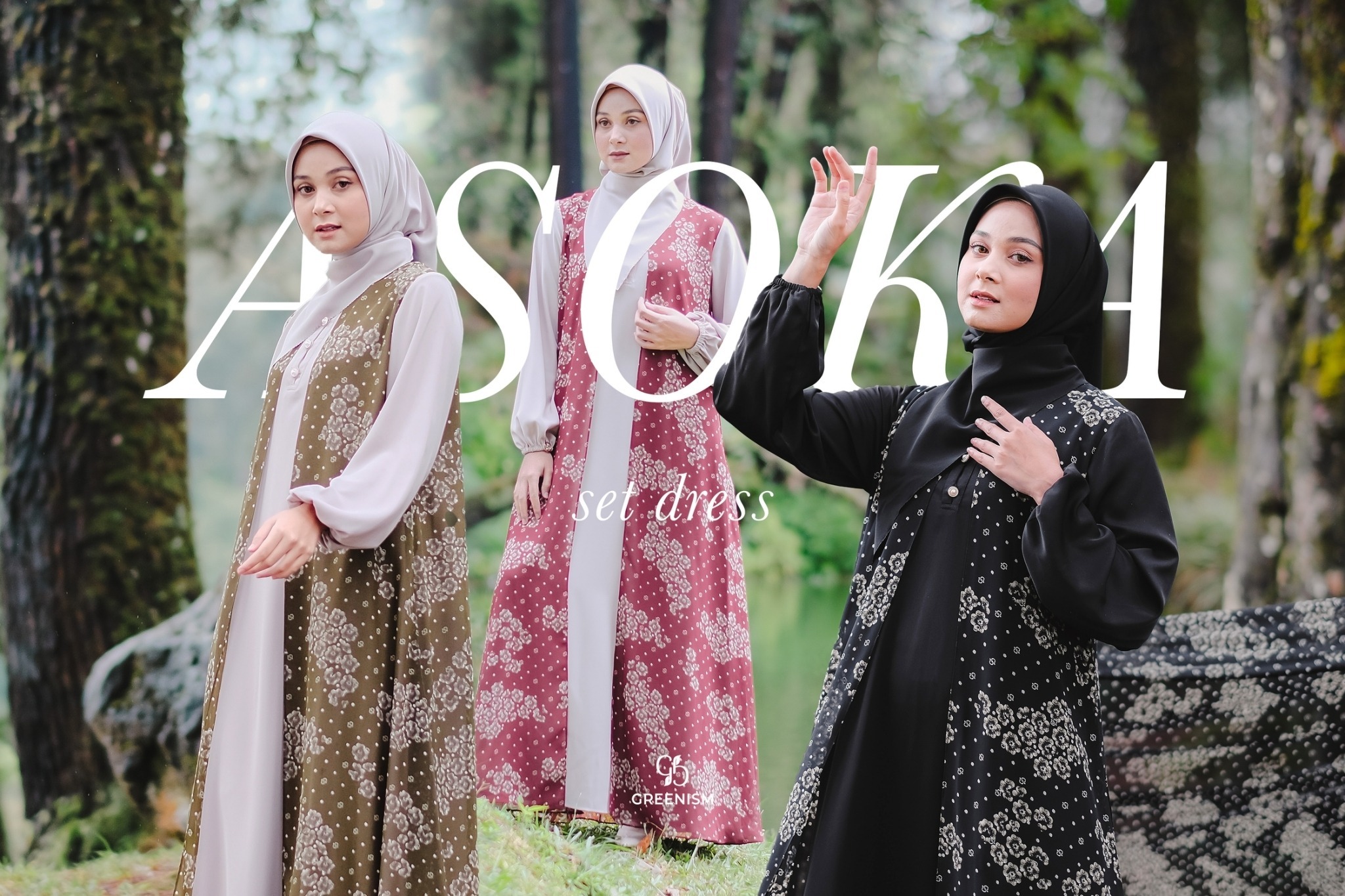 ASOKA DRESS I READY STOCK