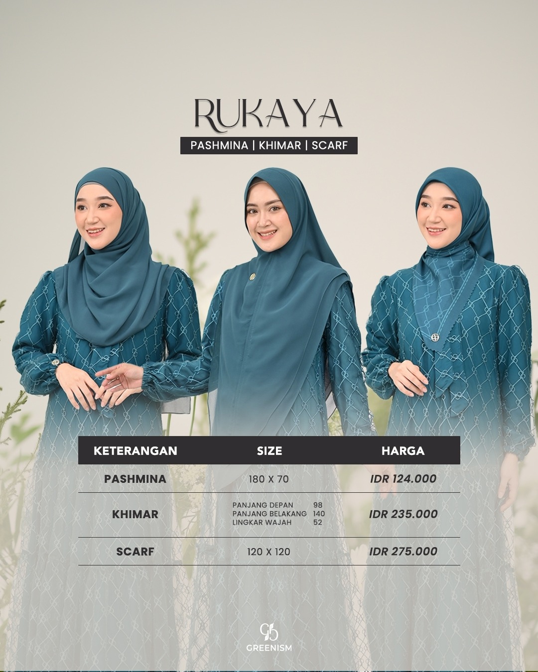 RUKAYA HIJAB I PRE ORDER