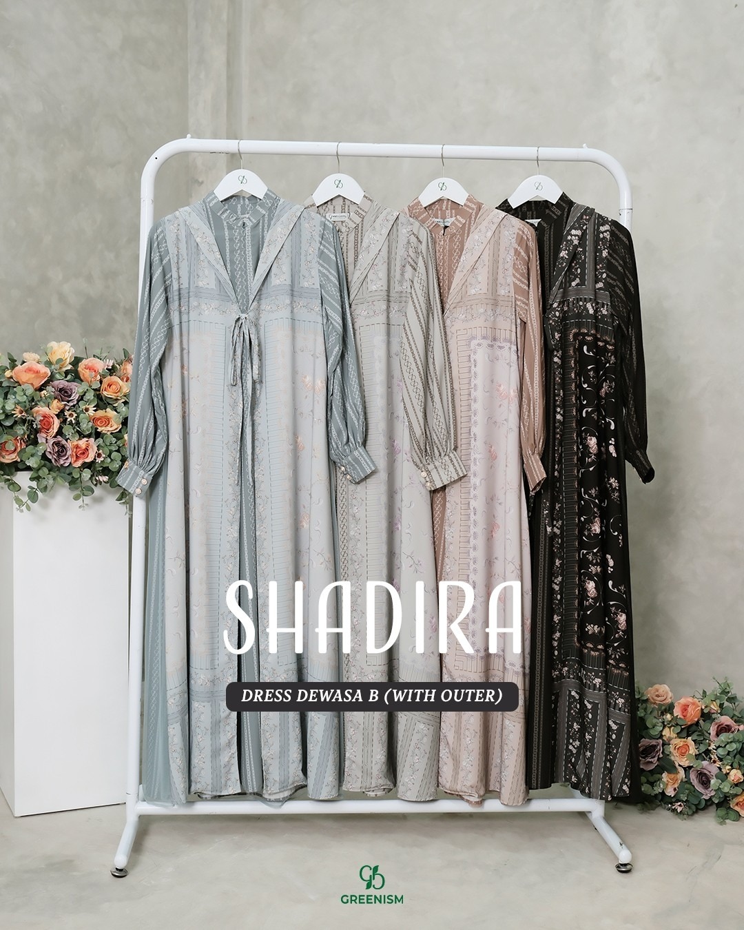 SHADIRA DRESS DEWASA (B) I PRE ORDER