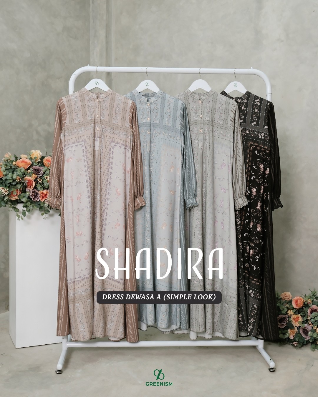 SHADIRA DRESS DEWASA (A) I PRE ORDER