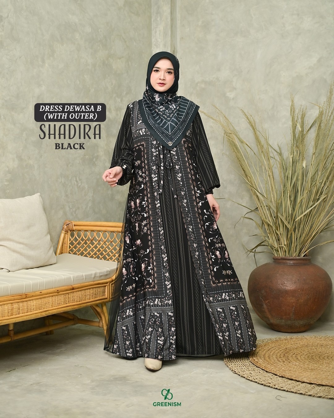 SHADIRA DRESS DEWASA (B) I PRE ORDER