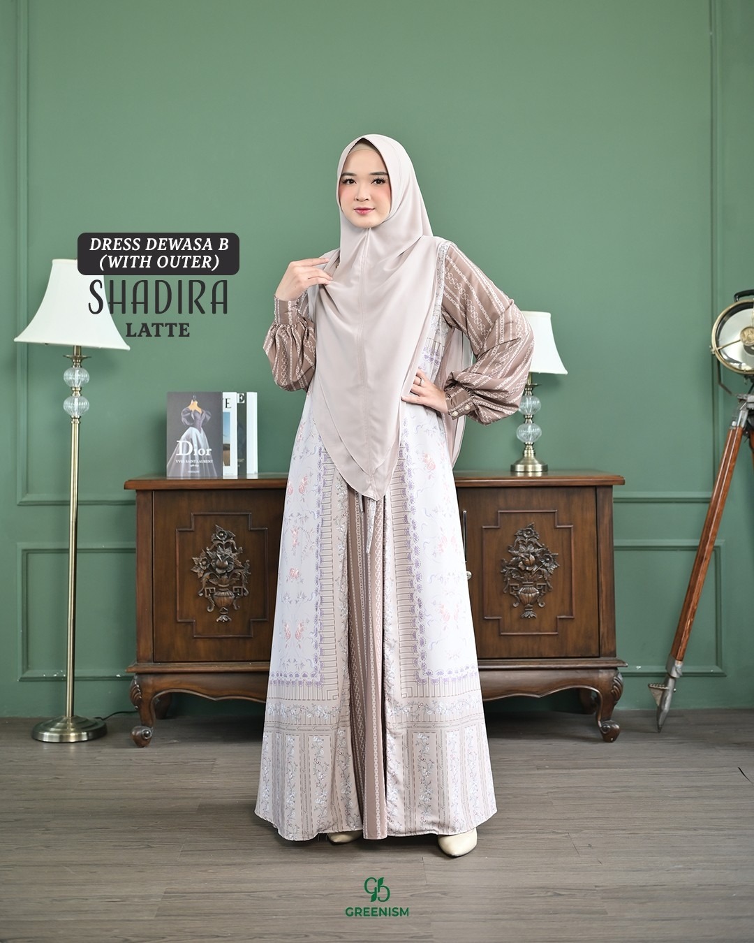 SHADIRA DRESS DEWASA (B) I PRE ORDER