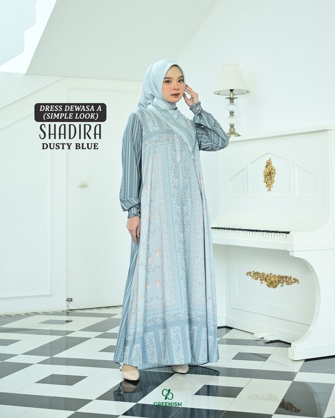 SHADIRA DRESS DEWASA (A) I PRE ORDER