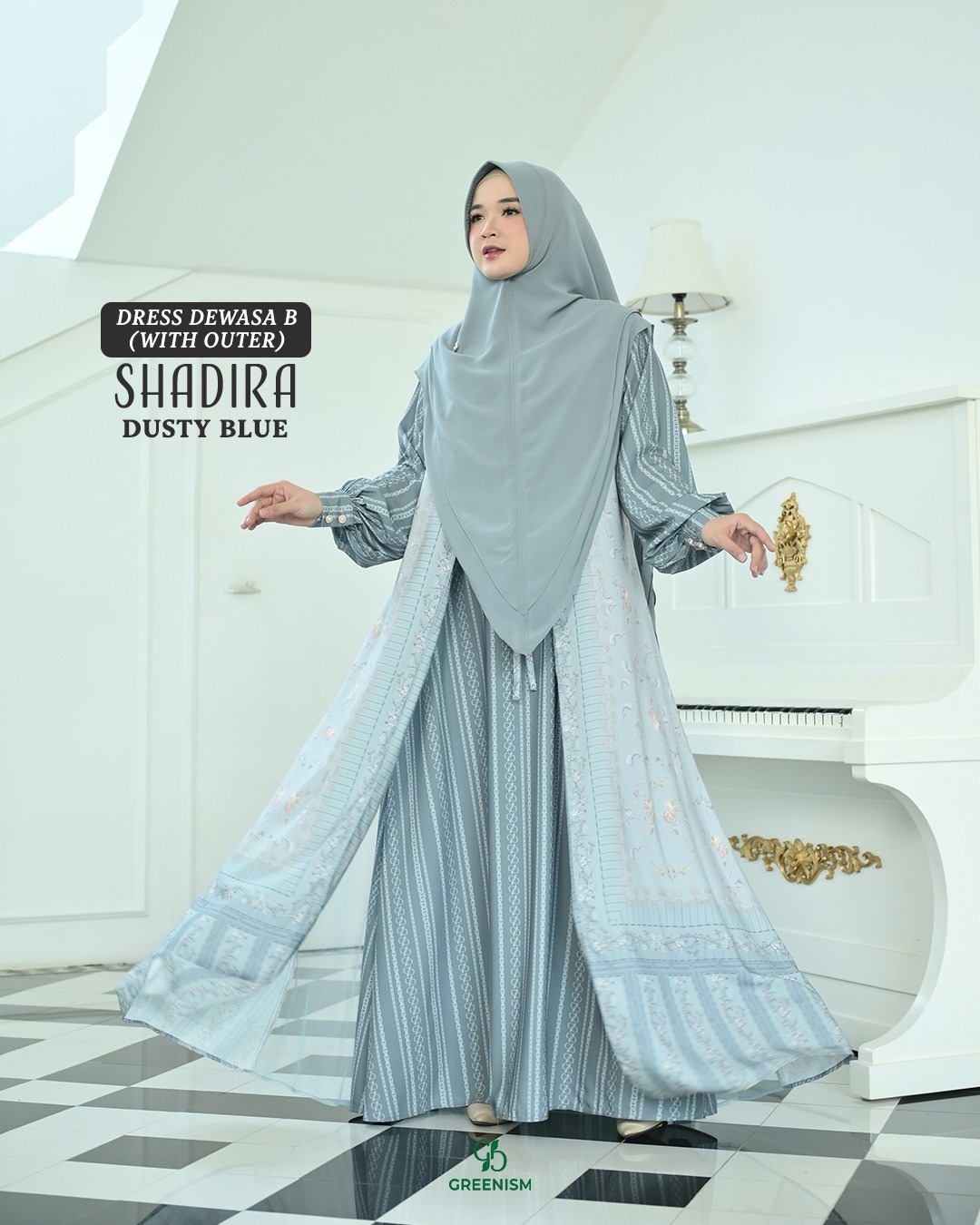 SHADIRA DRESS DEWASA (B) I PRE ORDER