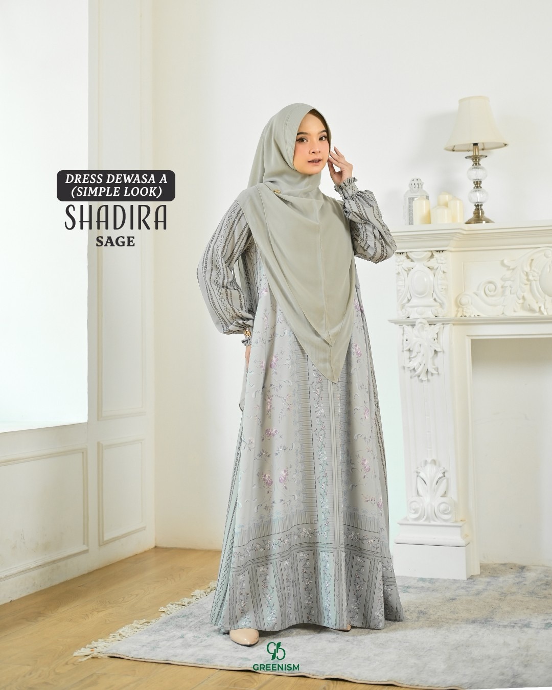 SHADIRA DRESS DEWASA (A) I PRE ORDER