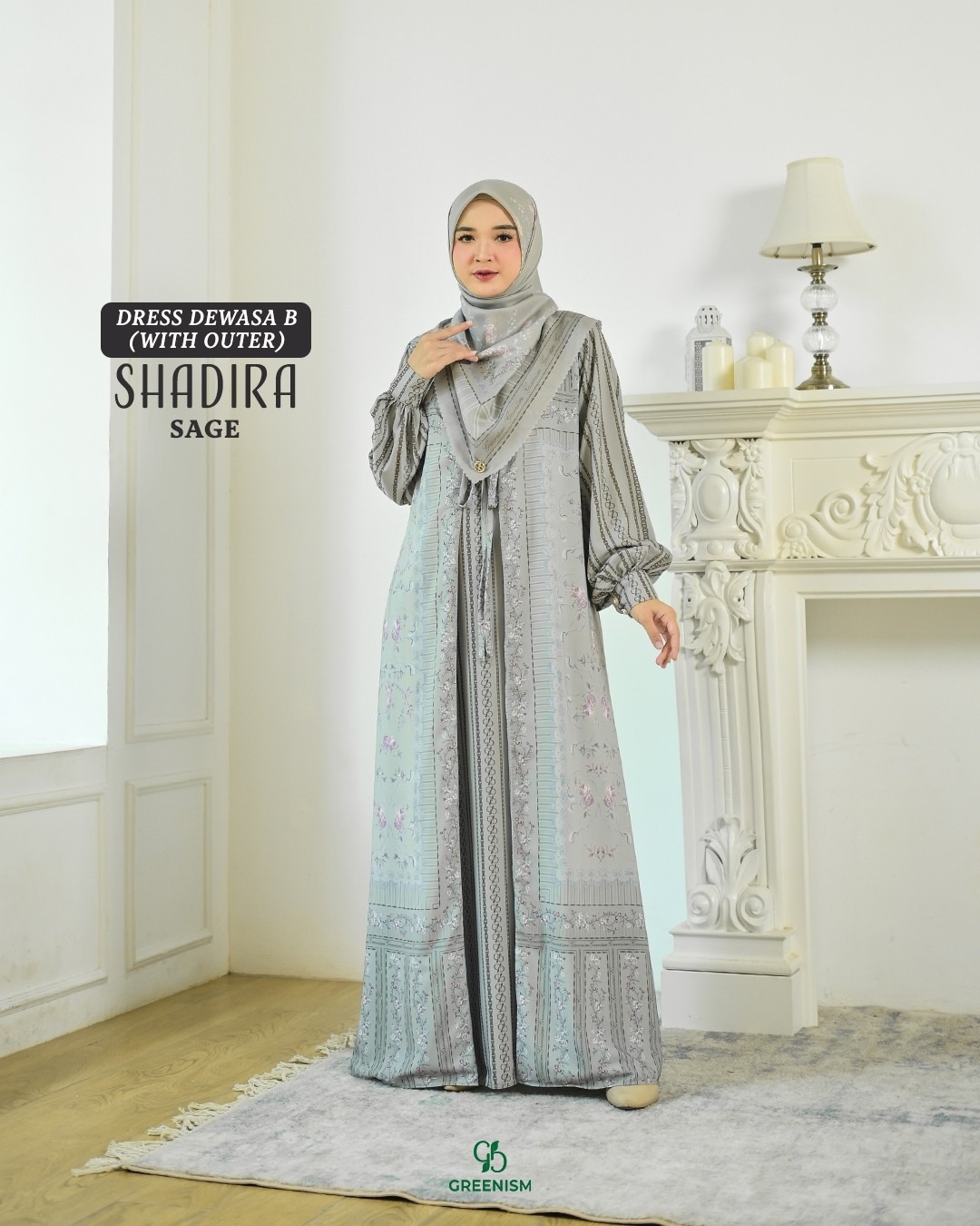 SHADIRA DRESS DEWASA (B) I PRE ORDER