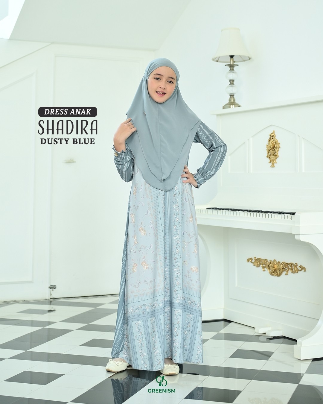 SHADIRA DRESS ANAK I PRE ORDER