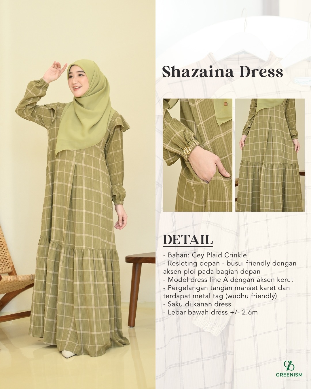 SHAZAINA DRESS I READY STOCK