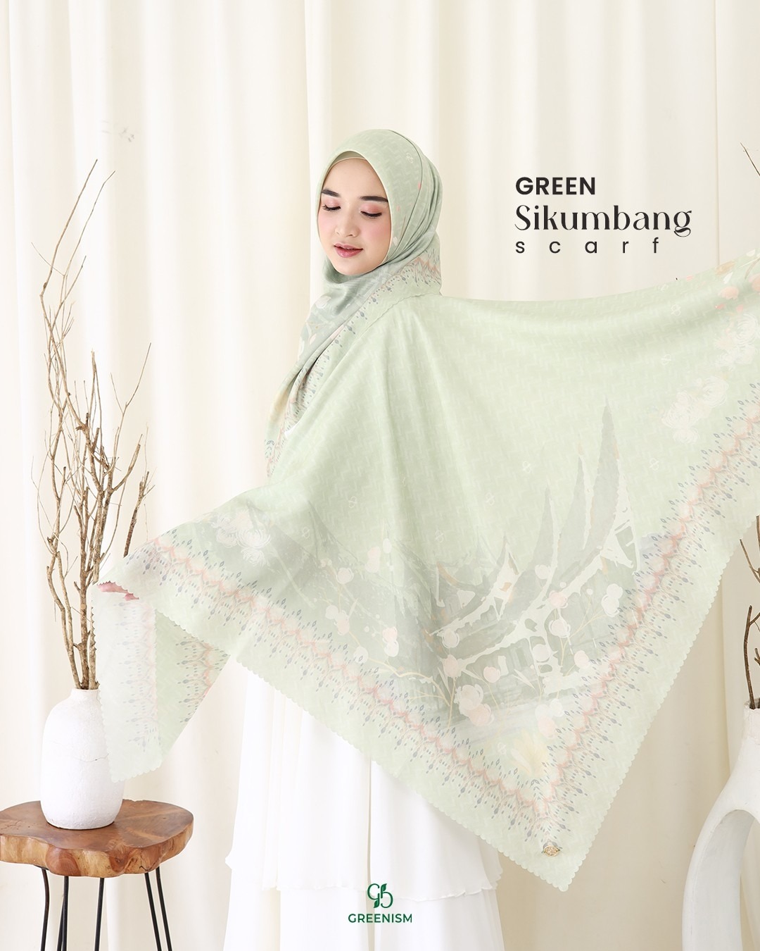 SIKUMBANG SCARF I READY STOCK