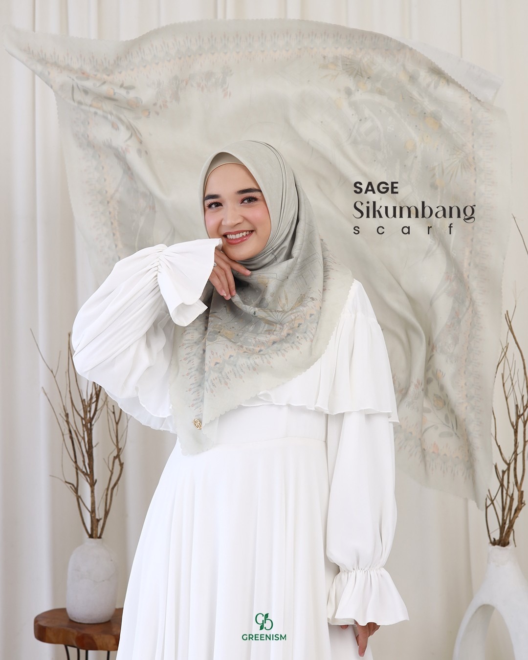 SIKUMBANG SCARF I READY STOCK