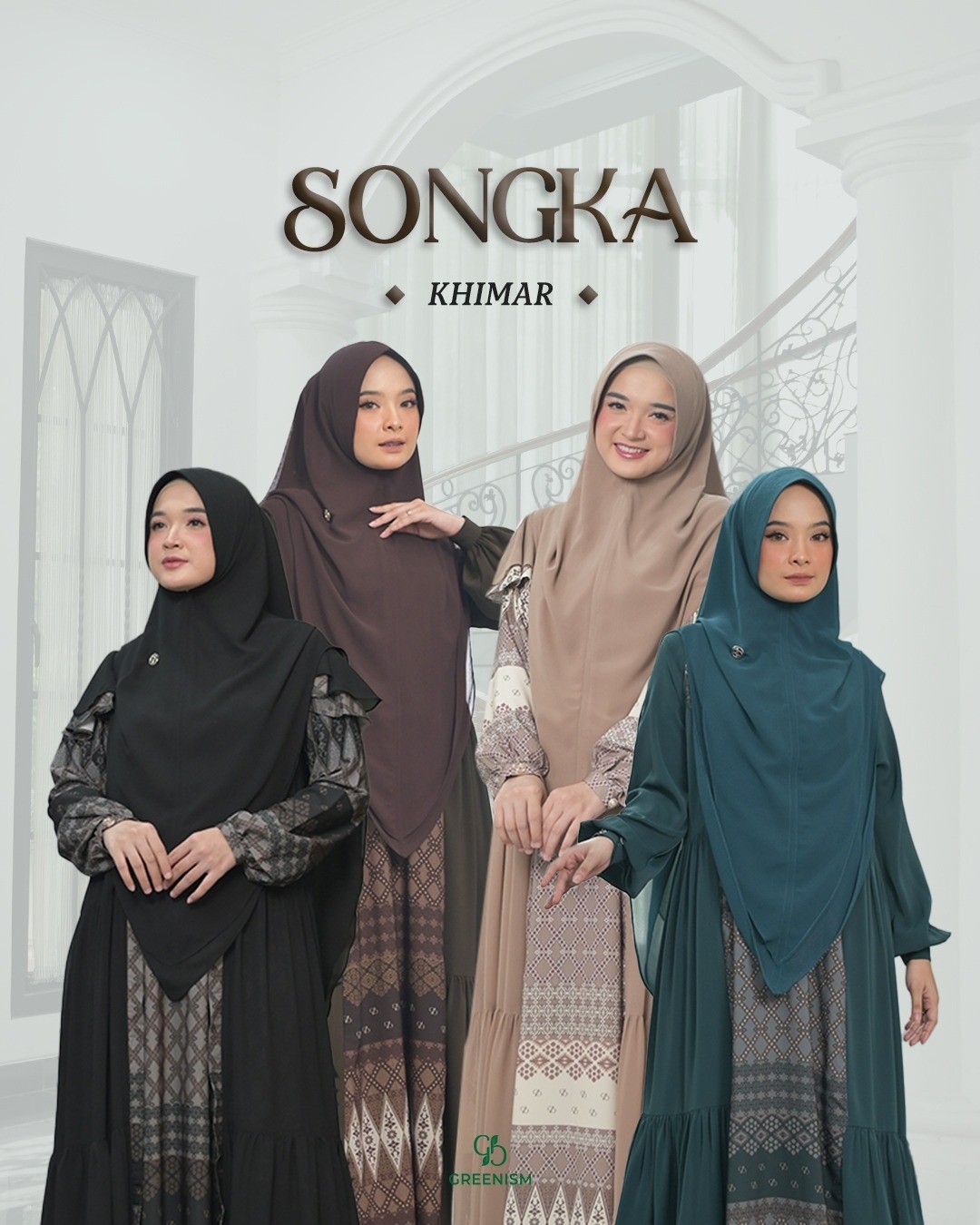 SONGKA KHIMAR I READY STOCK