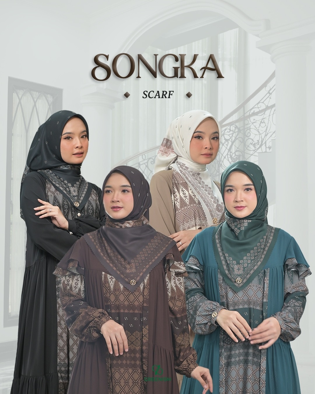 SONGKA SCARF I READY STOCK