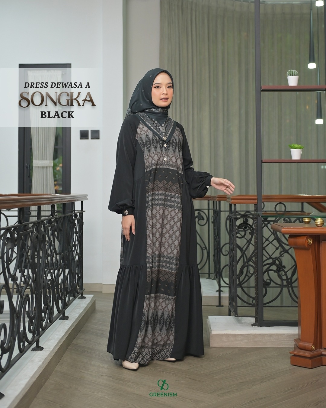 SONGKA DRESS DEWASA (A) I PRE ORDER