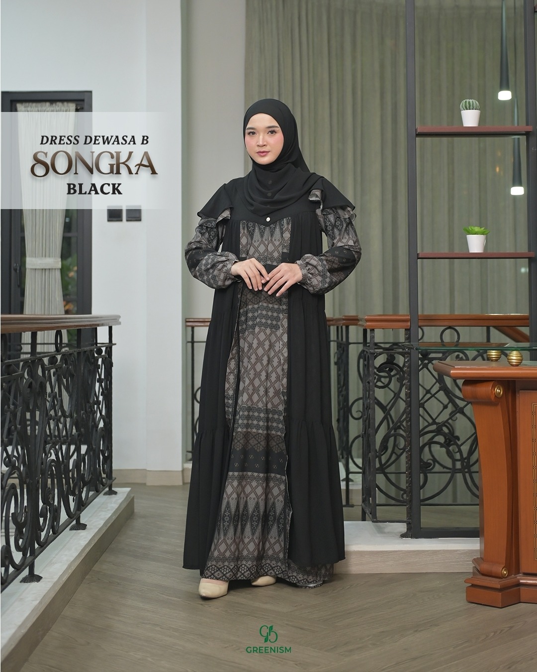 SONGKA DRESS DEWASA (B) I PRE ORDER