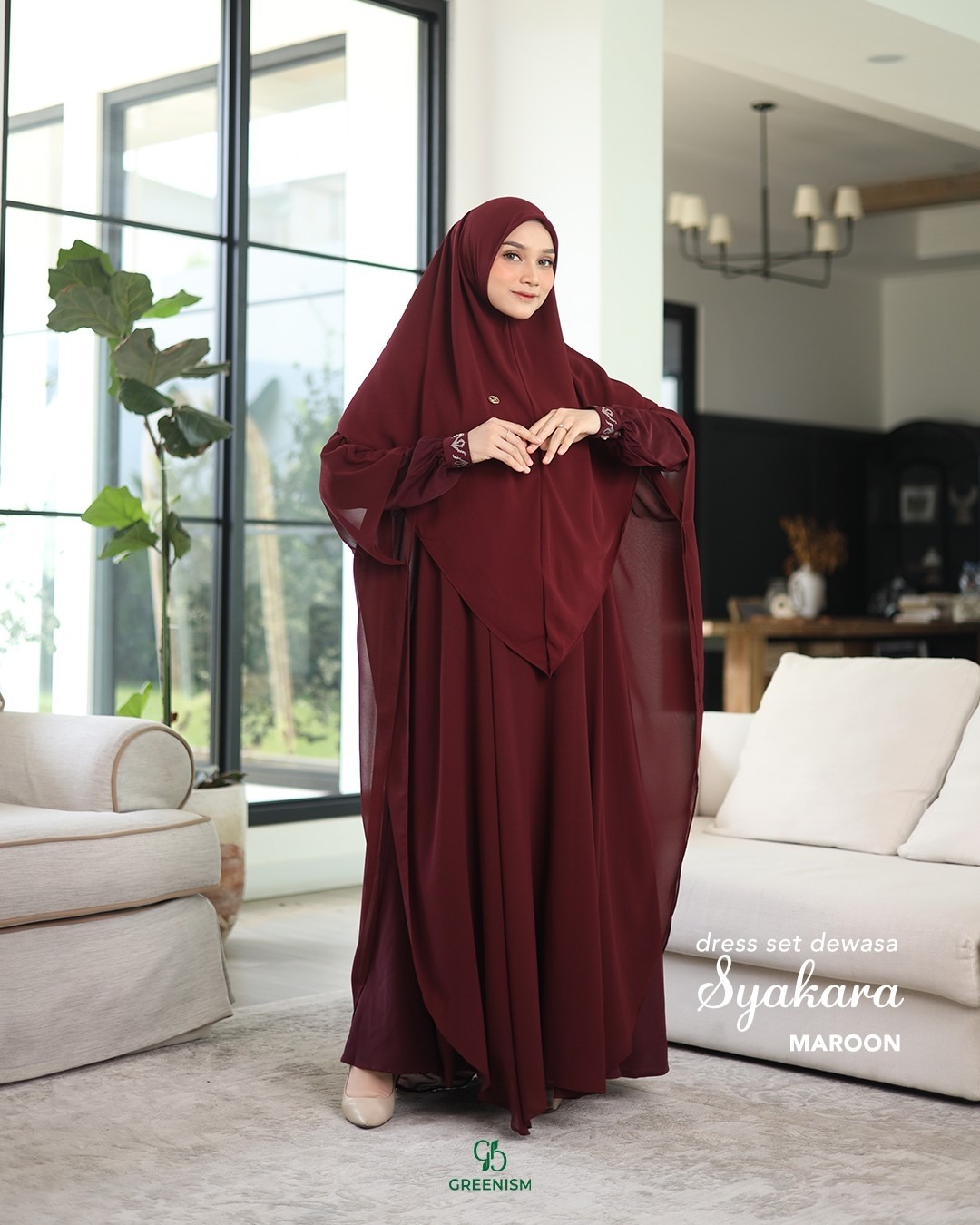 SYAKARA DRESS DEWASA I READY STOCK
