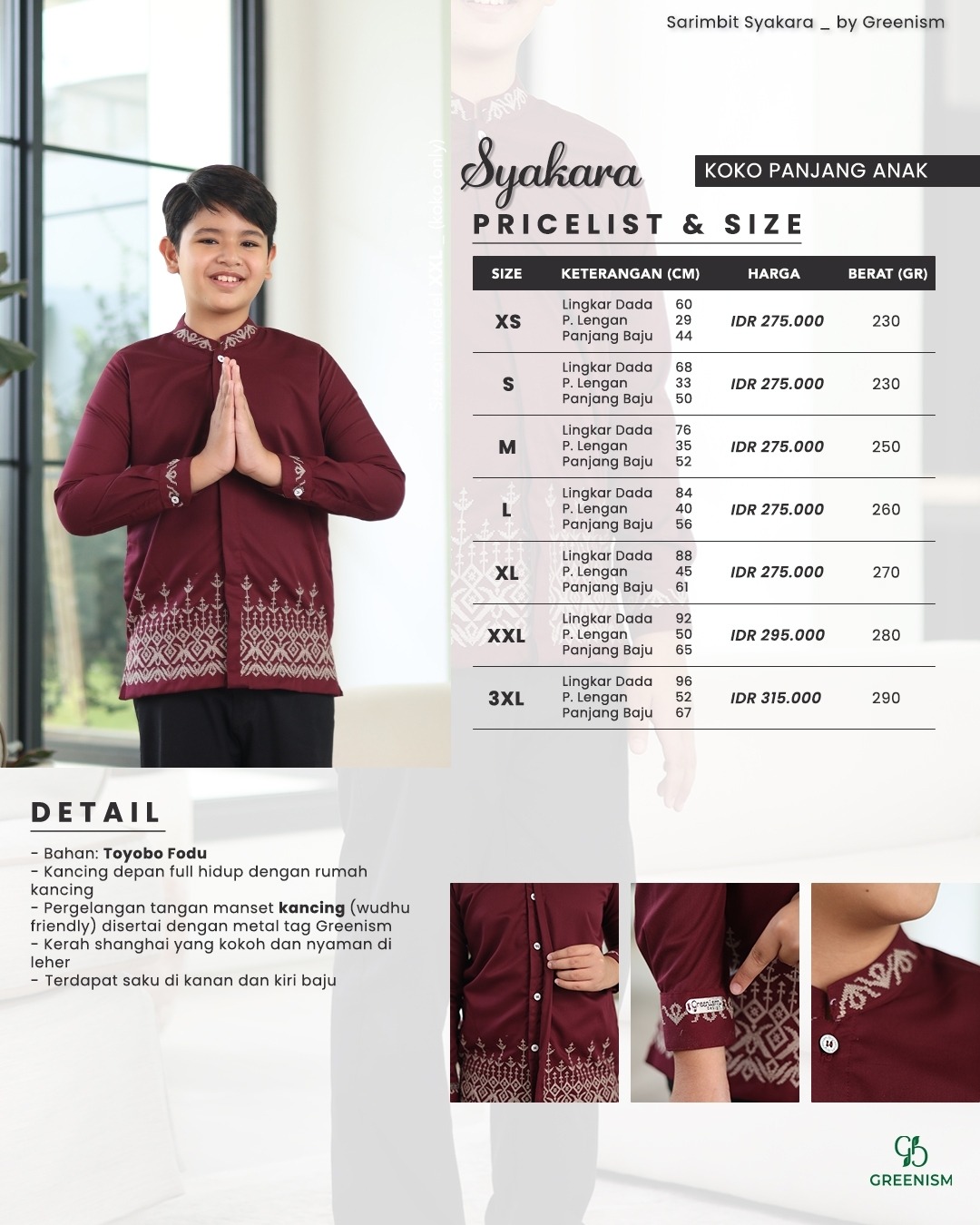 SYAKARA KOKO ANAK I PRE ORDER