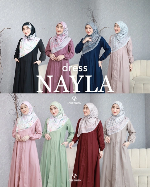 Image of NAYLA DRESS SPECIAL SIZE I READY STOCK