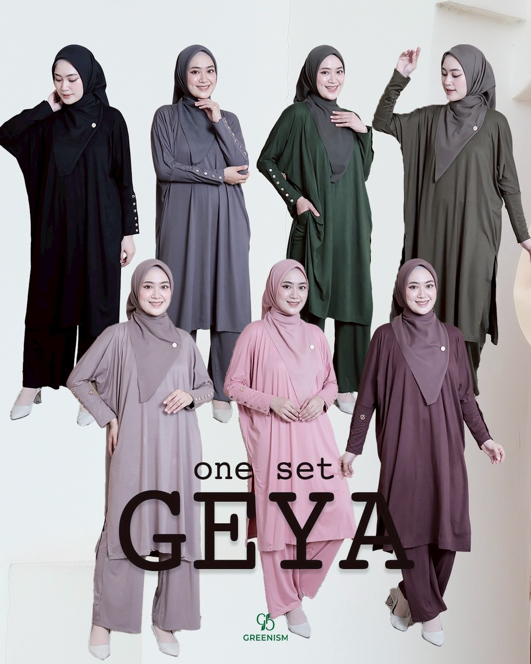GEYA ONE SET I READY STOCK