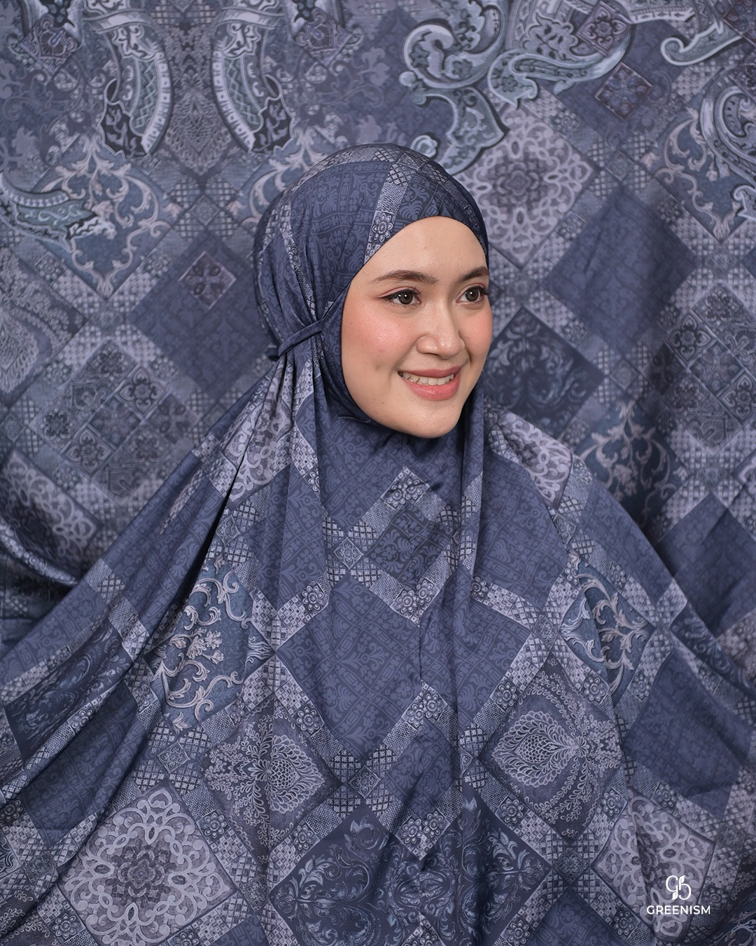 GREENISM - Leya Mukena Printing | Mukena Printing Wanita Terbaru 2026