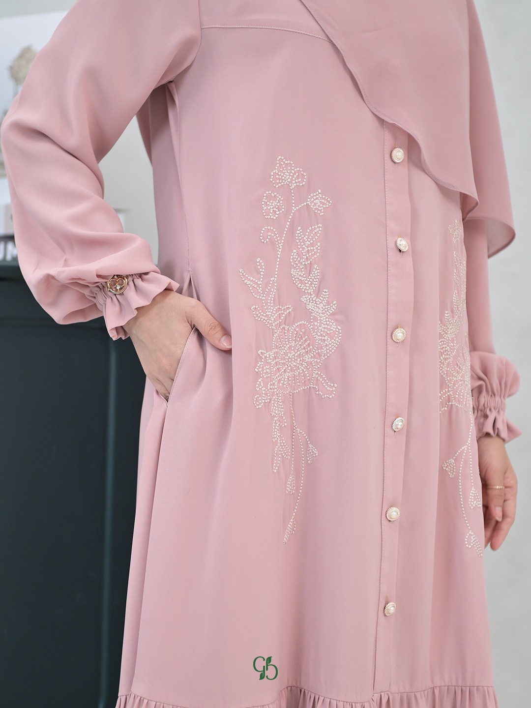 GREENISM - Shafyna Dress All Colours | Gamis Lebaran 2026 Model Terbaru