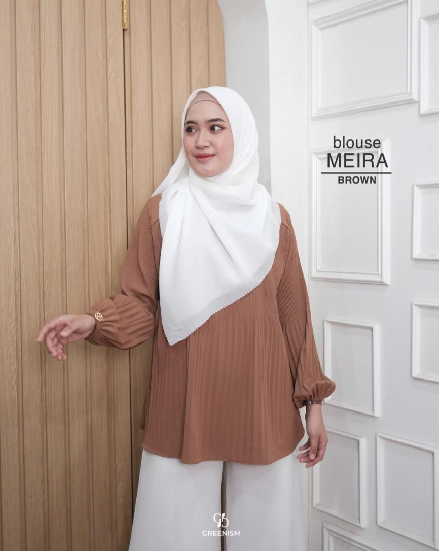 GREENISM - Meira Blouse | Baju Atasan Wanita Terbaru 2026
