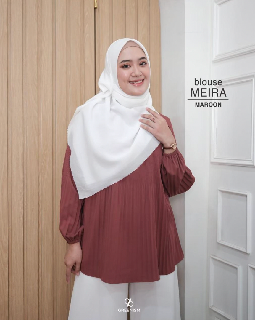 GREENISM - Meira Blouse | Baju Atasan Wanita Terbaru 2026