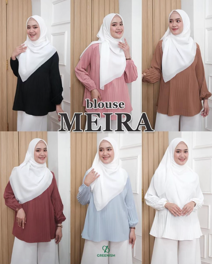 GREENISM - Meira Blouse | Baju Atasan Wanita Terbaru 2026