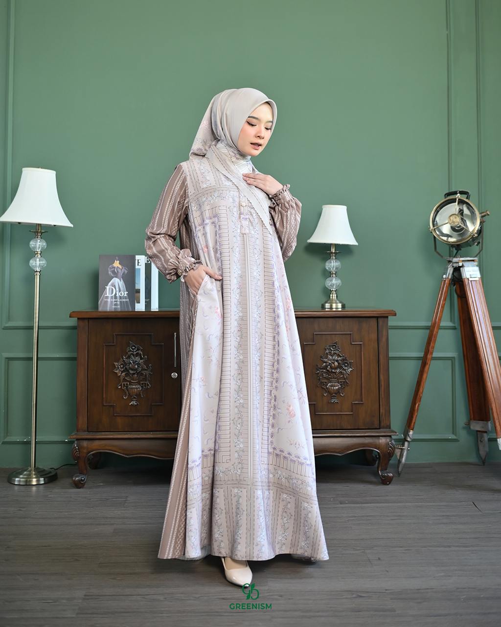GREENISM - SHADIRA DRESS DEWASA (A) I READY STOCK
