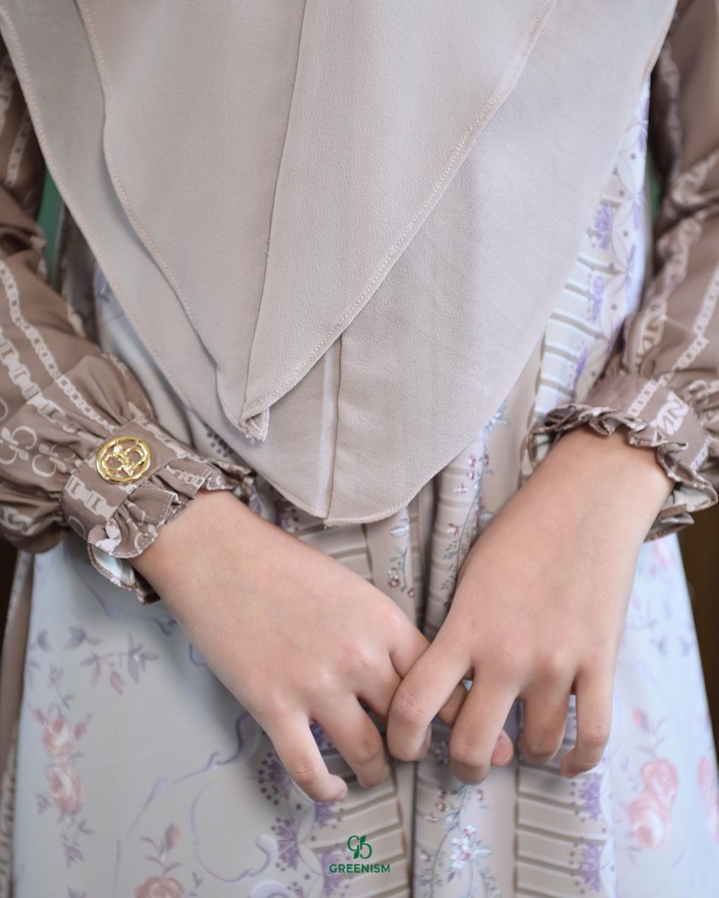 GREENISM - SHADIRA DRESS ANAK I READY STOCK